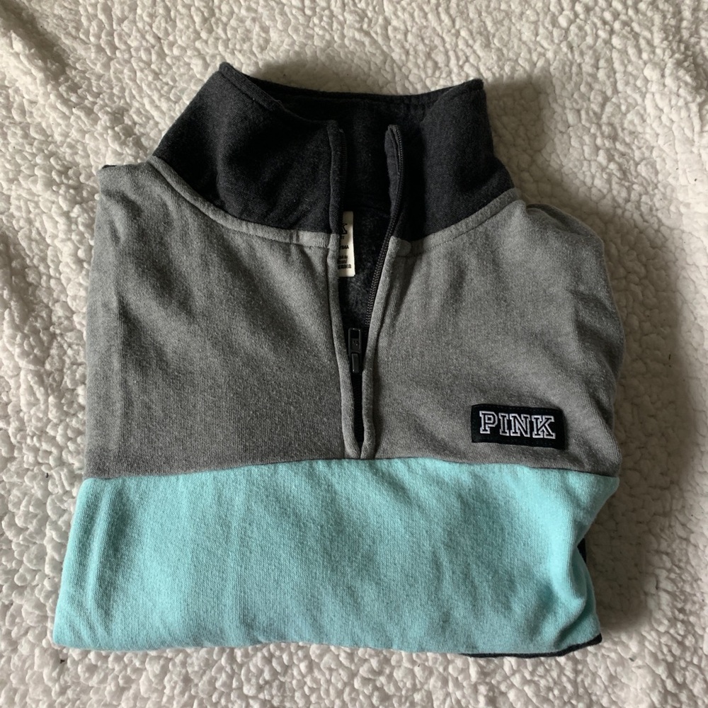 Pink Quarter Zip